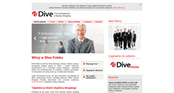 Desktop Screenshot of divepolska.com